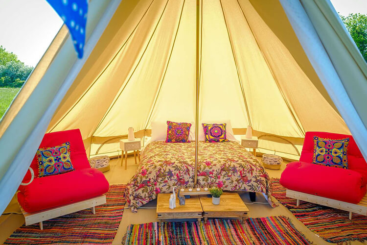 Blanca's Bell Tents at Courtyard Farm - Image 2 - UK Tourism Online