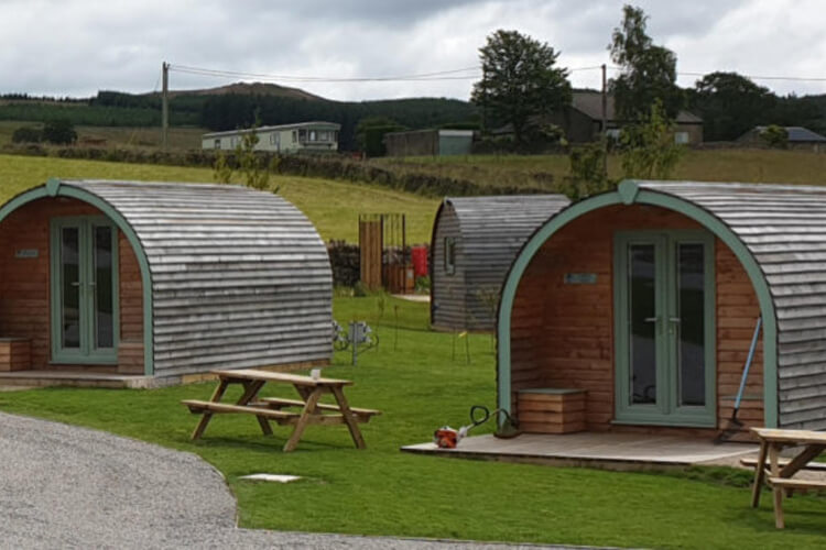 Hill Top Huts at The Moorcock Inn - Image 1 - UK Tourism Online
