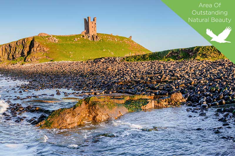 Hotels, Guest Accommodation and Self Catering in and around Northumberland Coast - England on UK Tourism Online