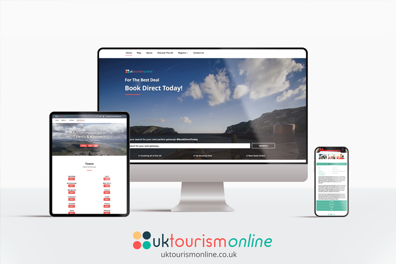 Brand New UK Tourism Online Website with all new features