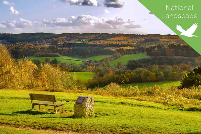 Hotels, Guest Accommodation and Self Catering in and around Surrey Hills - England on UK Tourism Online