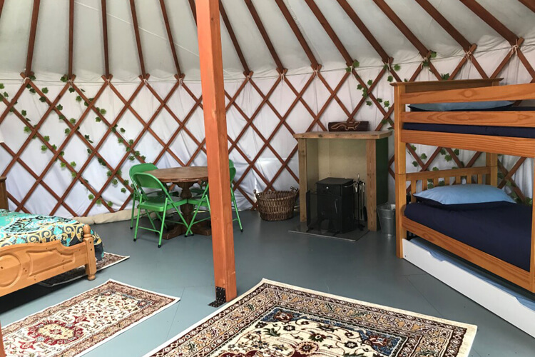 The Yurts at Burnt House Farm - Image 3 - UK Tourism Online