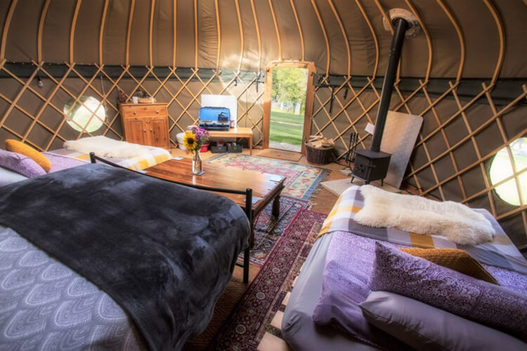 Campden Yurts - Image 4 - UK Tourism Online
