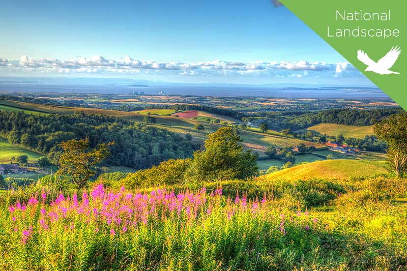 Hotels, Guest Accommodation and Self Catering in and around The Quantocks - England on UK Tourism Online