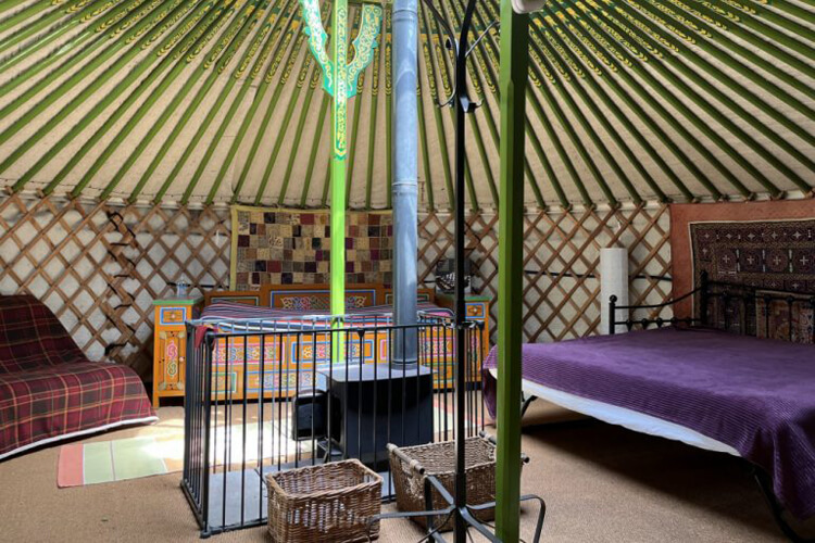 Hidden Valley Yurts - Image 4 - UK Tourism Online