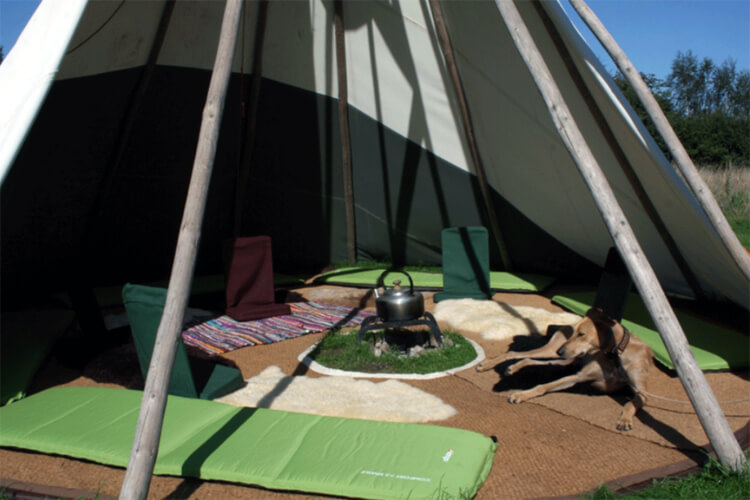 Wye Tipi Camping - Image 2 - UK Tourism Online