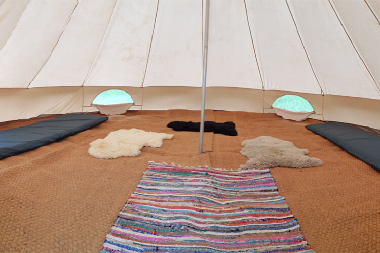 Wye Tipi Camping - Image 3 - UK Tourism Online