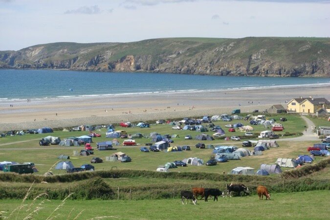 Newgale Camping Site Thumbnail | Newgale - Pembrokeshire | UK Tourism Online