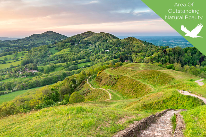 Hotels, Guest Accommodation and Self Catering in and around Malvern Hills - England on UK Tourism Online